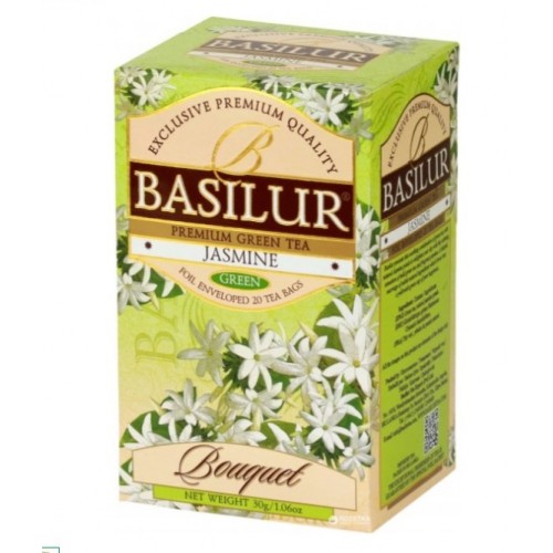 Зеленый чай "Basilur" ароматизированный "Жасмин" 37.5g